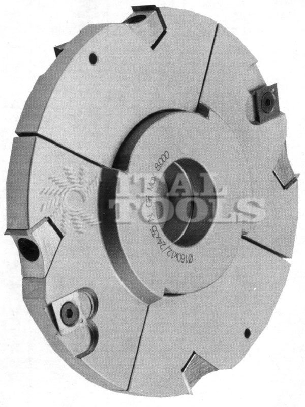 Ital Tools FRC08 Cutterheads for adjustable grooves