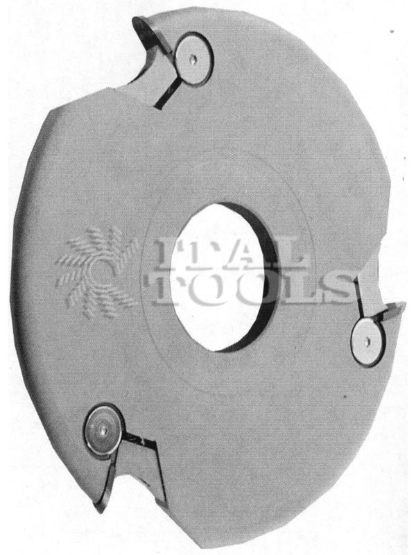 Ital Tools FRC22 Fraise convexe à plaquette amovibles pour demi-rond