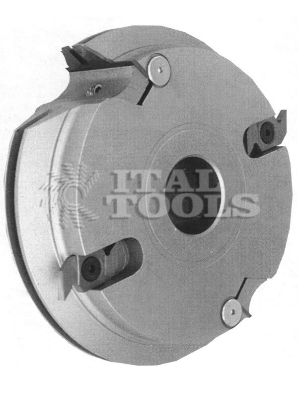 Ital Tools FRC46 Porte-outils profil et contre-profil de portes de meuble