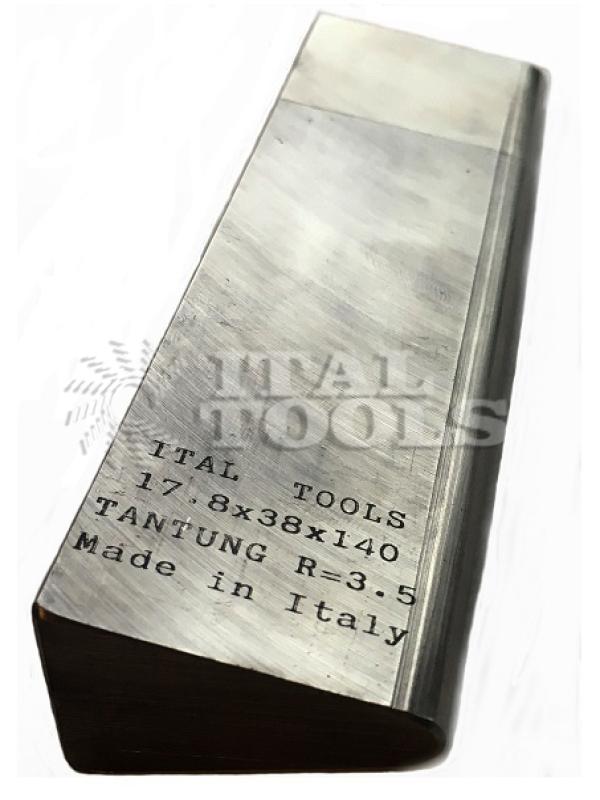 Ital Tools SGB01 Gouges en acier rapide HSS-Co ou au tantung pour tours à copier Centauro T*STAR.
