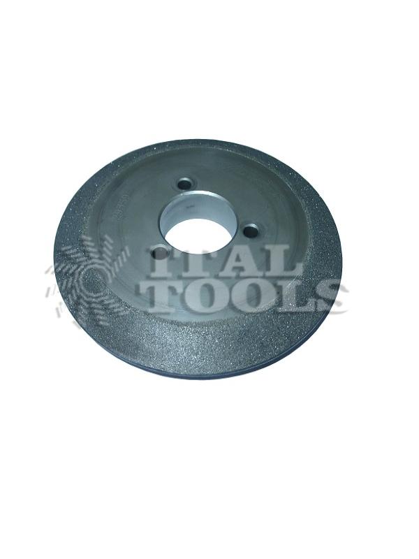 Ital Tools SGB02 Grinding wheels for V gouges for Centauro AG125 machines. Made of CBN Borazon for sharpening HSS steel gouges and diamond for sharpening tantung gouges.

