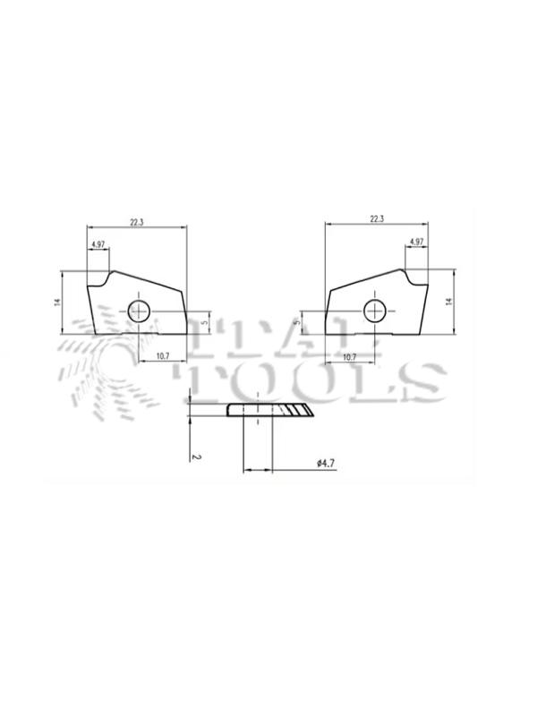 Ital Tools COB11 Carbide radius profile insert compatible with Brandt  

4-014-03-0306, 4-014-03-0311, 4-014-03-0304, 4-014-03-0309

4014030306, 4014030311, 4014030304, 4014030309

Box with 10 pieces
