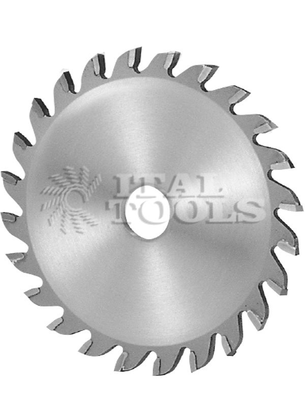 Ital Tools LBR02 Scoring blade for squaring and edge banding machines with alternate teeth