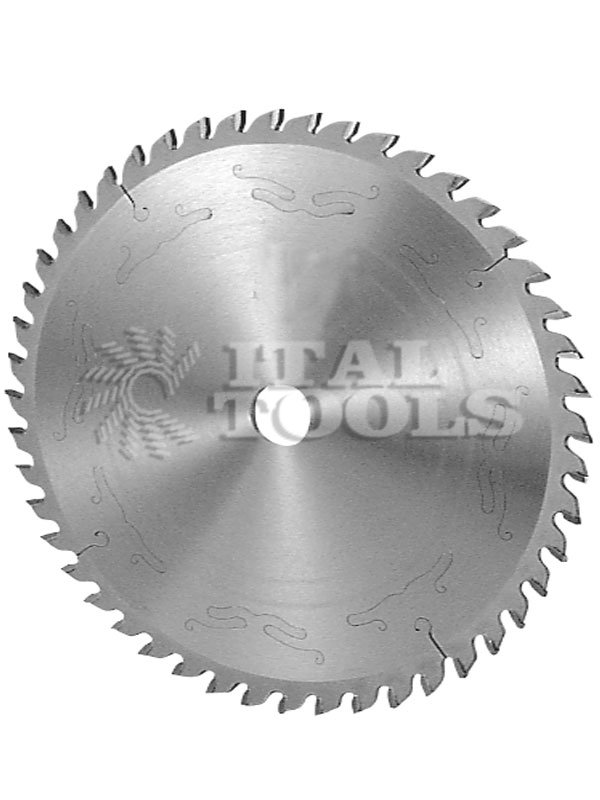 Ital Tools LCU13 Lame circulaire carbure silencieuse avec denture trapézoïdale-plate pour scies à panneaux