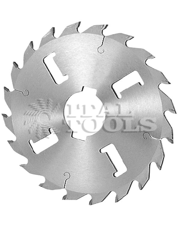 Ital Tools LMU06 Multiripping circular saw blade with alternate teeth and expansion slots