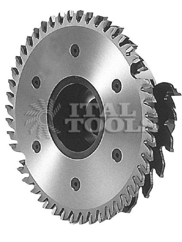 Ital Tools LTT02 Déchiqueteur en aluminium à segments sur manchon
