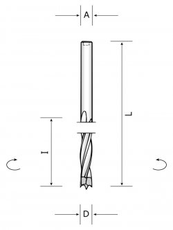 Ital Tools Spiral drills - Tungsten carbide drills, insert knives bits