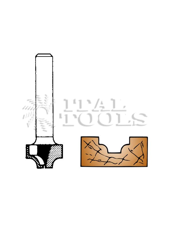 Ital Tools PES14 Profile router bit