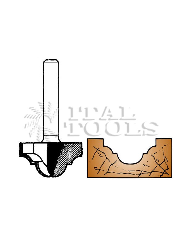 Ital Tools PES15 Profile router bit
