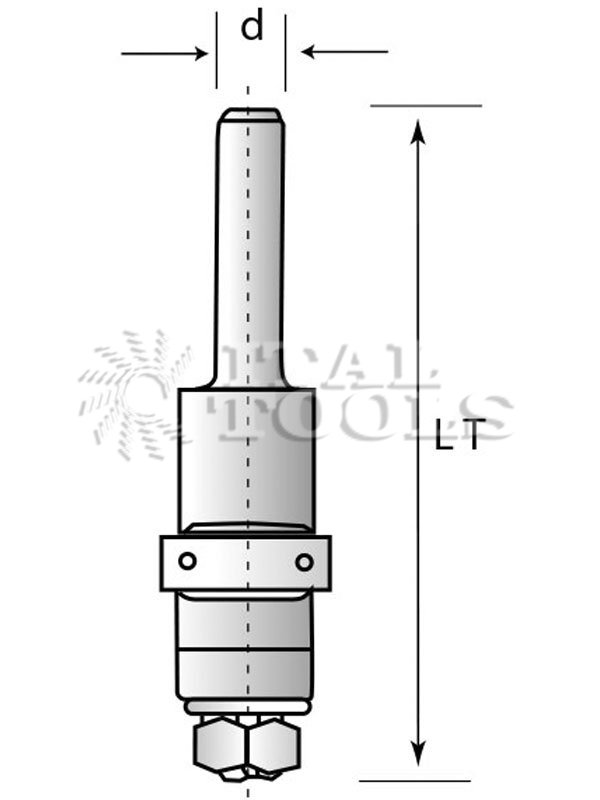 Ital Tools PES28 Arbor for cutters