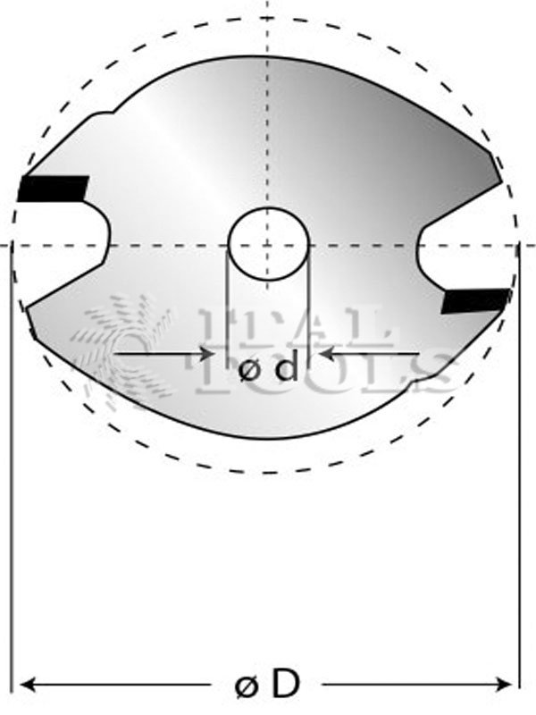 Ital Tools PES29 Slot cutter