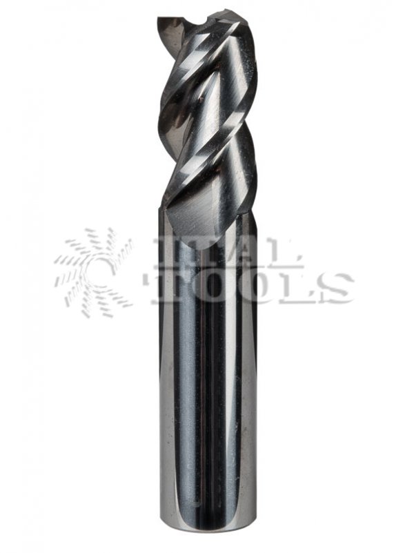 Ital Tools FEW15 Fresa in metallo duro integrale a taglienti elicoidali per alluminio. Impiego: per contornare e sezionare alluminio. 
