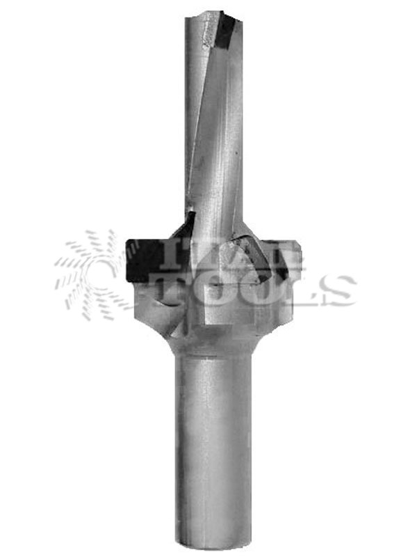 Ital Tools PFD01 High performance diamond counterbore twist drill Z= 2+2+2. Excellent finish.