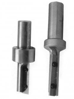 Ital Tools PPC03 - Punta a coltellini in metallo duro (Widia) per contornature su pantografo