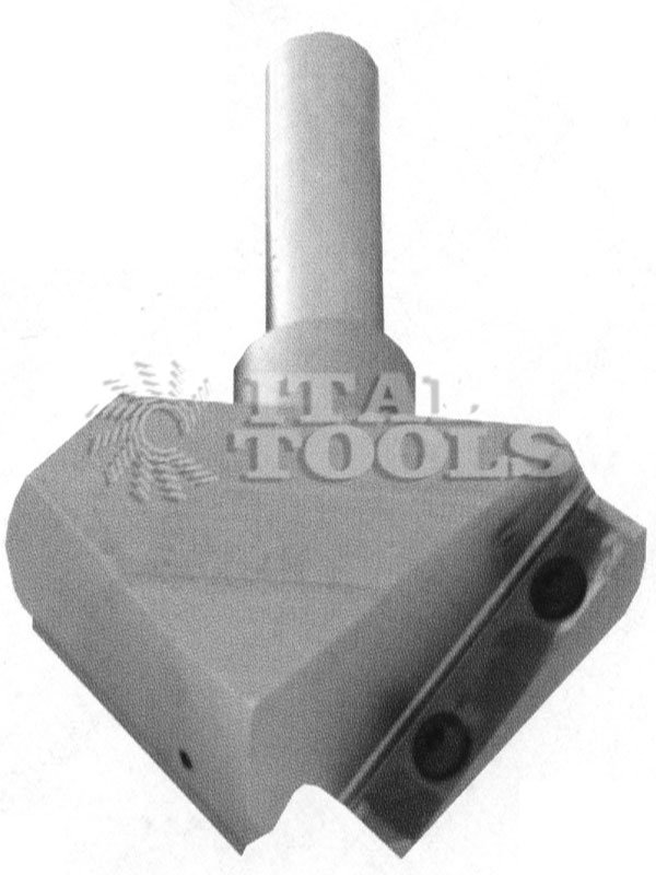 Ital Tools PPC08 Концевая фреза фасочная со сменными пластинами