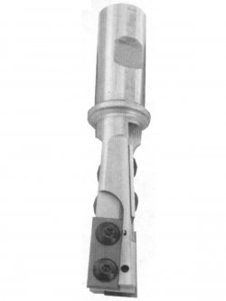 Ital Tools PPC09 - Punta a coltellini in metallo duro (Widia) per contornature su pantografo con ottima finitura su entrambi i lati del pannello