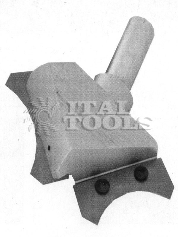 Ital Tools PPC15 CNC Multiprofile router bit with knives