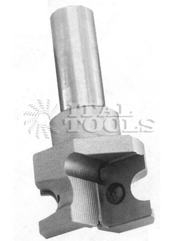 Ital Tools PPC18 Концевая фреза со сменными пластинами для закругления углов