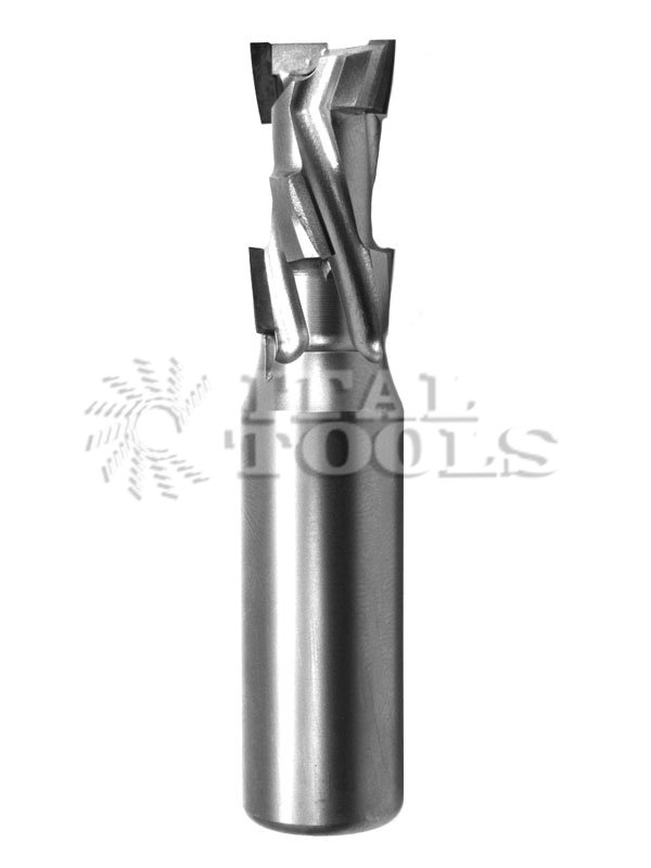 Ital Tools PPD06 Diamond router bit economic type  Four spiral cutting divisions, two working cutting edges, PCD depth 2,5 mm.  Positive /negative cutting edges, excellent finish, good feed rate, low-noise.  Feed rate: about 10 meters/min.