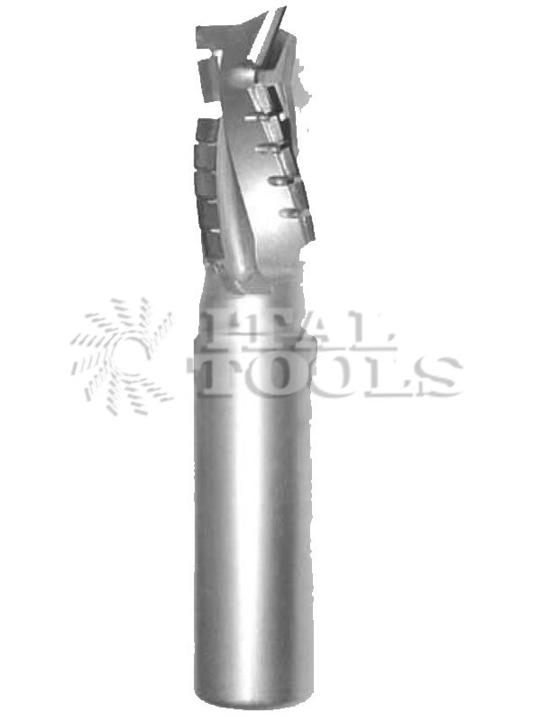 Ital Tools PPD18 Re-sharpening diamond router bit Three spiral cutting divisions , three working cutting edges, PCD depth 4,5 mm. Positive /negative cutting edges, high feed rate, excellent finish. Feed rate: about 15-20 meters/min.

