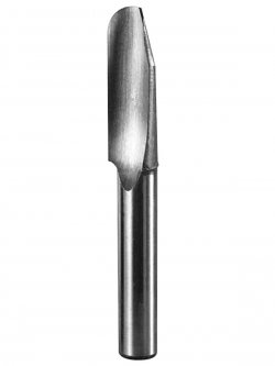 Ital Tools PSL04 - Mèche à sculpter à bout rond en acier HSS Z1 queue 11X50mm