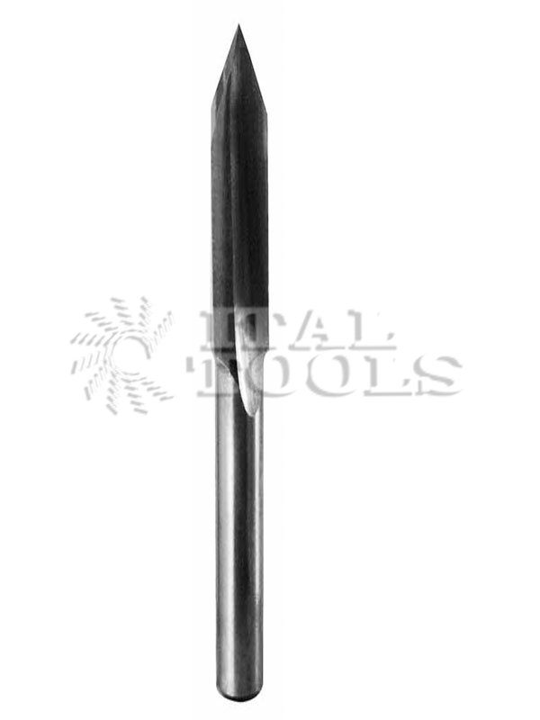 Ital Tools PSL06 HSS Carving bit arrow bottom Z1