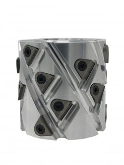 Ital Tools FFD18 - Фуговальная фреза со сменными алмазными пластинами для кромокооблицовочных станков