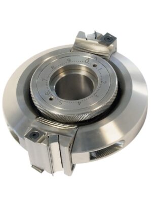 Carbide inserts bevelling cutterhead