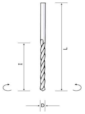 CDO:PHM11 - Solid carbide twist drill
