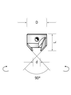 CDO:PHM26 - Carbide tipped countersink
