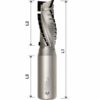 PPD18 Diamond router bit 3 cutting divisions Z=3+3