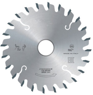Saw blades for panel sizing