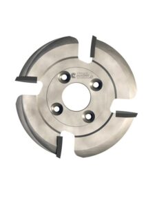 FRS21 Carbide cutter with axial angle for maximum finishing to be mounted on Lamello machines for carrying out repairs on soft and hard woods.