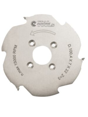 FRS23 Carbide cutter for Lamello biscuit joiner D100X3,96 ItalTools