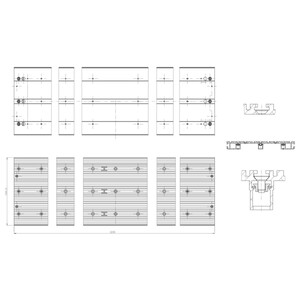 ALUMINUM TABLE 360X2690 SCM code 2331010055C