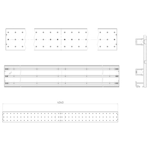 ASS.ESTRUSO 360 X 4040  RD130 X=4400 -TAGLIARE- SCM code 2336216122E