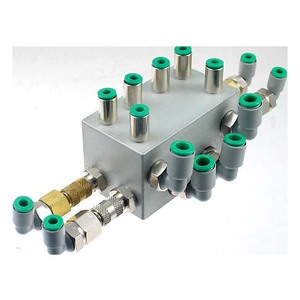 DISTRIBUTOR WITH 4 EXITS+2 RINGS WITH RAPID CHUCKS SCM code 2734022978B