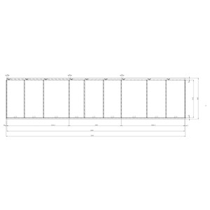 PEDANA SENS. DI SICUREZZA RD110NT TVN X=4700(X+60) SCM code 2766260176F