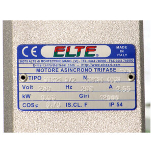 KIT MOTORE P2 KW0.55 SX V230 200HZ CPL DI FLANGIA SCM code 2775090406H