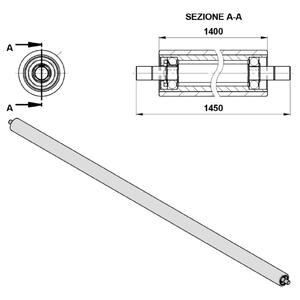 PRESSURE ROLLER  D=50 (SH55) SCM code 2776744907E