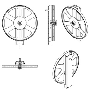 D=450 UPPER FLYWHEEL