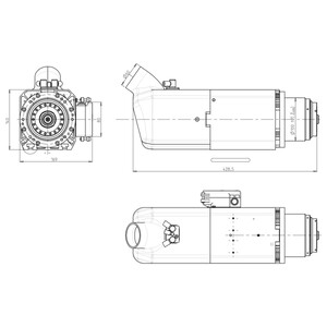 ELECTROSPLINDLE.HSK63F 6