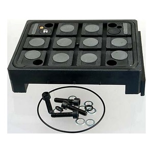 UPPER PART SUCTION CUPS RECT.W/VACUUM SWITCH (H=25 SCM code 2987540073E