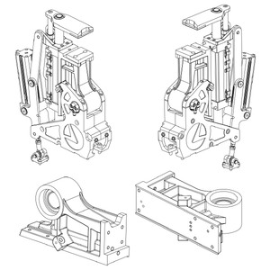 ASSIEME PINZA TENONATURA C160 MONTAGGIO DX SCM code 29L0022357F