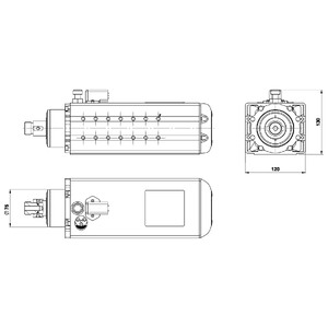 MOTOR-SPINDLE SCM code 29L0074565A