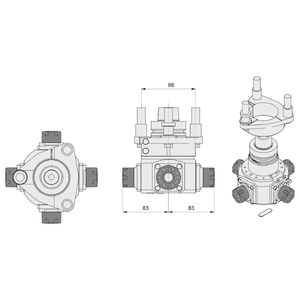 AGG. FOUR ER25 H100 HSK63F SCM3 SCM code 29L0081383C