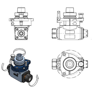 AGGREGATE TWIN ER32-ER25B H100 HSK63F HIT1 SCM code 29L0082089A