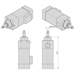 MOTOR 4KW/50HZ 40X73 3F PB SCM code 29L0270021D