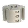 Serrated back knives cutters