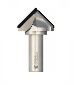 PPD43 PCD V-Groove Router Bit for Folding and 45° Chamfering Z2
